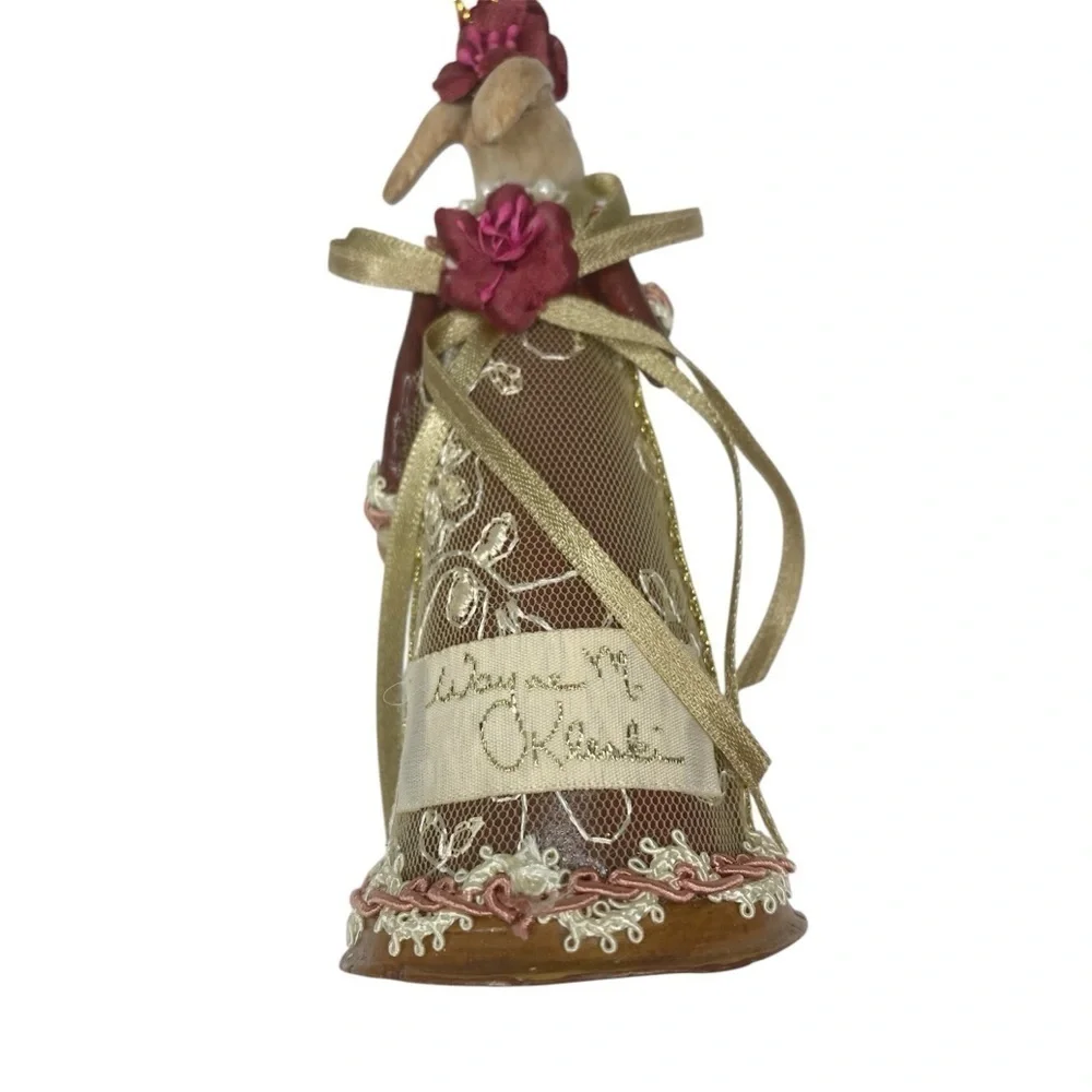 Wayne M. Kleski Katherine’s Collection Hare Rabbit Christmas Ornament